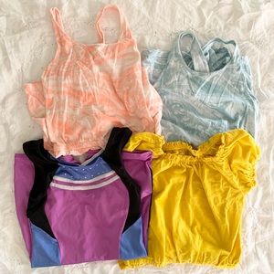 Girls 10-12 playsuits (One piece shorts) bundle. Lot of four!
